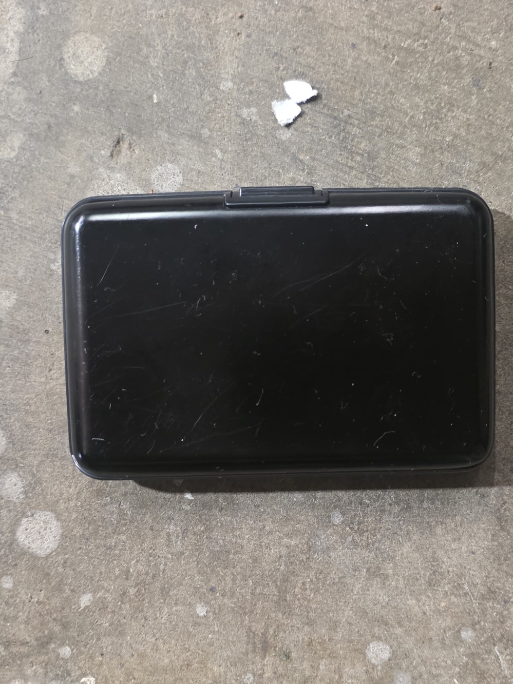 Compact Black Travel Wallet / Card Case
